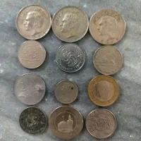 تعدادی سکه قدیمی شاهی