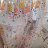 پرده اتاق کودک  آماده نصب|پرده، رانر، رومیزی|ارومیه, |دیوار