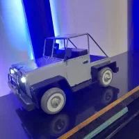 ماشین جیپ ماکت آهنی بسیارقوی