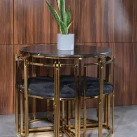 میزو صندلی ناهارخوری فلزی کد161|میز و صندلی غذاخوری|همدان, |دیوار