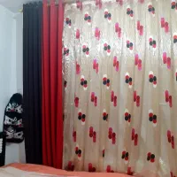 پرده با دکور پرده پانچی