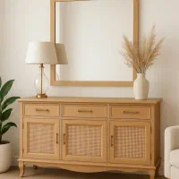 آینه کنسول و میز تلویزیون مدل رویال