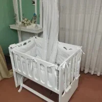 تخت کنار مادر کاملانو|تخت و صندلی بچه|زنجان, |دیوار