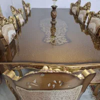 میز نهار خوردی ۸ نفره سلطنتی