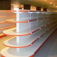 قفسه فروشگاه فلزی/قوص دار