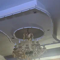 لوستر|لوستر و چراغ آویز|پاکدشت, پاکدشت (مامازند)|دیوار