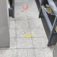 شست‌وشو نما استخر راه پله حیاط کفسابی وجرم گیری|خدمات نظافت|یزد, |دیوار