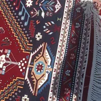 دسته دو سه در پنج هفتصد شانه تراکم سه هزار نخ|فرش|شیراز, شهرک گلستان|دیوار