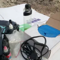 دستگاه تتوبدن وابروشیدردوموتورقوی باترانس پدال و|آرایشی، بهداشتی، درمانی|تهران, درب دوم|دیوار