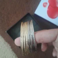 ۷ عدد النگو برنجی سایز۳