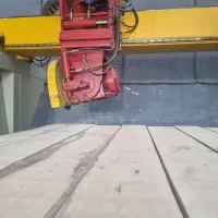 فرز دروازه ای برش اسلب با برنامه cnc