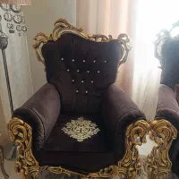 مبل استیل با میز ناهار خوری ۶نفره