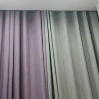 پرده ضخیم، مخمل مدل جدید  رنگ  توسی و یاسی|پرده، رانر، رومیزی|احمدآبادمستوفی, |دیوار
