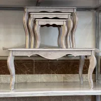 جلو مبلی شرکتی قهوه ای طوسی سفید (جهان مبل)|مبلمان خانگی و میز عسلی|کرمانشاه, |دیوار