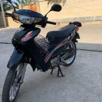 فروش موتور بی کلاچ آوا ایران دوچرخ بسیار تمیز