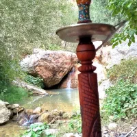 قلیان قلیون چوب سرخ