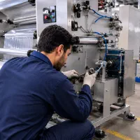 اپراتور و فنی کار دستگاه تزریق و دستگاه په په