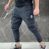 شلوار اسلش کتان کش