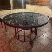 میز مشعل دار (آتشدان) مخصوص فضای باز و باغ