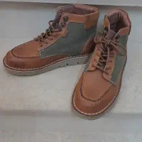 کفش نیم بوت چرم