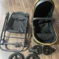 کالسکه هیرو پرو بدنه رز گلد