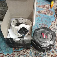 کاسیو جی شاک اورجینال مدل GA-100B-7A سفید