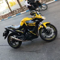 موتور مگلی مدل 1400 زرد خوش رخ|موتورسیکلت|محمدیه-قزوین, |دیوار