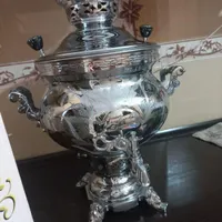 سماورگازی نو قلم کاری شده هشت لیتری