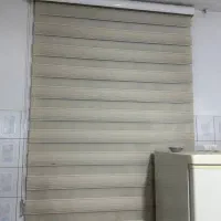 پرده زبرا در حد نو