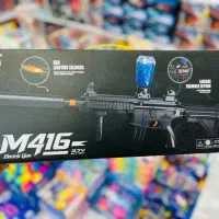 تفنگ تیر ژله ای با لوازم ak47 p90