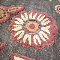 سلام گیلم فرش گل برجسته در حد نو|فرش|سلفچگان, |دیوار