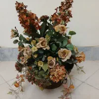 سبدوگلدان گل مصنوعی|گل مصنوعی|اصفهان, خانه اصفهان|دیوار