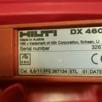 میخکوب هیلتی اصل اتریشی مدل DX64MX72|ماشینآلات صنعتی|تهران, اختیاریه|دیوار