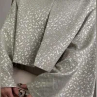 کراپ کت ژاکارد