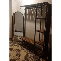 رگال بغل طبقاتیه جا دار جالباسی جاکفشی مشکی