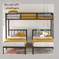 تخت سه تایی دو طبقه