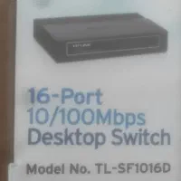سوییچ ۱۶ پورت تی پی لینک مدل TL-SF1016D
