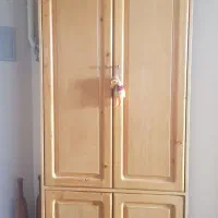 کمد جالباس و جا کفشی چوب روسی