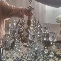 لوستر برنجی سنگین