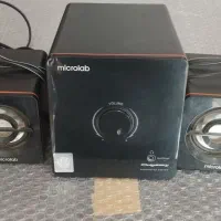 اسپیکر 3 تیکه microlab|قطعات و لوازم جانبی رایانه|رشت, دیانتی|دیوار
