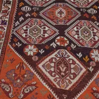 فرش قدیمی اصیل|فرش|کوه چنار, |دیوار