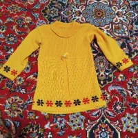 لباس بافت بچه دخترانه