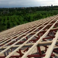 اجرای تایل پرچین سقفهای شیروانی پوشش سقف