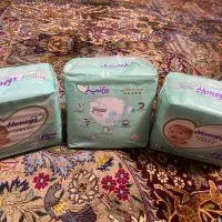 3 بسته پوشک کودک هانیز سایز 6
