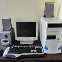 کامپیوتر ۶۳۰۰ با رم ۴ ddr2 هارد ۲۵۰ گرافیک ۱|رایانه رومیزی|چالوس, |دیوار