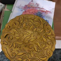 ظرف میوه خوری بلور دست ساز