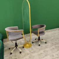 اینه دو طرفه / صندلی جکدار / اینه آرایشگاه