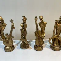۴ عدد مجسمه موسیقی
