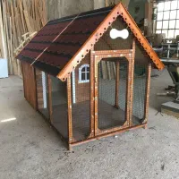 کلبه سگ های چوبی بلوط|لوازم جانبی حیوانات|هشتگرد, کوی یاران|دیوار