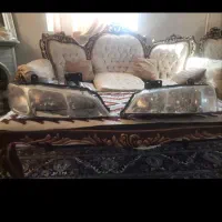 دو عدد چراغ جلو پرشیا جفت فابریک اصل